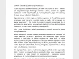 Wzór pożegnania zmarłego księdza proboszcza, czytany przez katechetów. Wyrazy żalu i wdzięczności za wspólny czas.