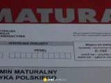 Błąd kardynalny na maturze? Na arkuszu z języka polskiego widać pole na PESEL i kod.