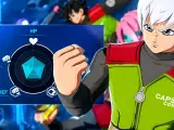 Personaje con stats de Dragon Ball Xenoverse 3, listo para el combate.