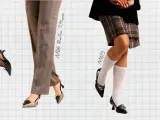 Kobiety prezentują różne style obuwia, od eleganckich czółenek po sandałki. Pokazują, jak chodzić w szpilkach, by czuć się pewnie i stylowo.