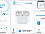 Słuchawki bezprzewodowe jako aparat słuchowy: funkcje Conversation Awareness, Conversation Boost, Hearing Protection i Hearing Test.