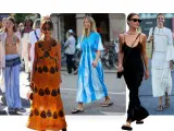 Modelos lucen vestidos y atuendos playeros, perfectos para casual looks para ir a la playa.