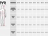 Tabela rozmiarów TYR: rozmiar 26 spodnie damskie jaki to rozmiar? Sprawdź wymiary klatki, talii, bioder i wzrostu.