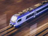 Pędzący pociąg PKP Intercity. Zastanawiasz się, jak wybrać miejsce w pociągu? Wybierz to z widokiem na krajobraz!