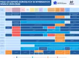 Schemat szczepień dorosłych 2025/2026, uwzględniający m.in. szczepionkę dtp.