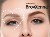 Transforma tu mirada con BrowXenna. Compara el antes y después de decolorar cejas para un look profesional y natural.
