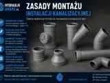 Elementy instalacji kanalizacyjnej z PVC: rury, kolanka, trójniki i rewizje. Poradnik montażu.