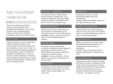 Lista mechanizmów obronnych Freuda: wyparcie, przemieszczenie, zaprzeczenie, tłumienie, projekcja, formowanie reakcji, identyfikacja, racjonalizacja.