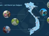 Trasa podróży po Wietnamie: od Sapy po Sajgon. Widok na Hanoi, Ha Long, Ninh Binh, Hoi An i Ho Chi Minh. Idealne wakacje!