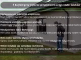 5 błędów przy wyborze oczyszczalni: pojemność, warunki gruntowe, technologia, analiza użytkowania, brak konsultacji. Kluczowe dla prawidłowych warunków budowy oczyszczalni przydomowej.
