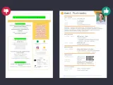 Kamil Piotrowski, grafik komputerowy, z pasją tworzy nieszablonowe projekty. CV zawiera jego doświadczenie i umiejętności.