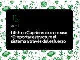 Lilith en Capricornio o casa 10: aporta estructura al sistema mediante el esfuerzo. Astrología.