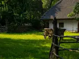 Co to jest agroturystyka? To urokliwy domek z tradycyjną strzechą, drewniany wóz i zielona trawa. Idealne miejsce na odpoczynek od miejskiego zgiełku.
