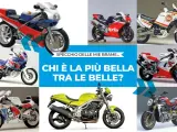 Una carrellata di moto iconiche, sportive e da avventura, tra cui Honda, Aprilia, Cagiva, Yamaha, Gilera. Quale tra queste moto più belle del mondo sceglieresti?