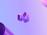 Logo Visual Studio, symbol nieskończoności w odcieniach fioletu i różu, nawiązujące do technologii .NET Framework.