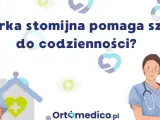 Pielęgniarka stomijna z peg sondą pomaga pacjentowi wrócić do codzienności.