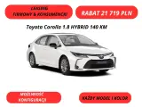 Biała Toyota Corolla 1.8 HYBRID 140 KM. Atrakcyjna toyota corolla cena z rabatem 21 719 PLN. Leasing, konfiguracja.