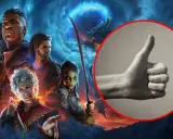 Postacie z Baldur's Gate III dają kciuk w górę.