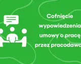 Ikona przedstawiająca ludzi przy stole i dymek dialogowy na zielonym tle.