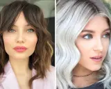 Due donne con pelle chiara sottotono freddo. Una con capelli castani mossi, l'altra con capelli biondo platino.