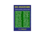 Książka "600 ANAGRAMS" T. K. Finchley'a. Poznaj zabawne łamigłówki, które wyjaśnią, anagram co to jest, np. "ARM SHAKER" to "REMASH ARK".
