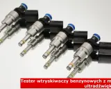 Zestaw wtryskiwaczy benzynowych Audi, gotowych do czyszczenia. Precyzyjne narzędzie do regeneracji silnika.