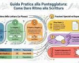 Guida alla punteggiatura per la classe terza: il punto, la virgola e il punto e virgola creano il ritmo della scrittura.
