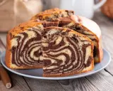 Pyszne ciasto zebra, idealne na rodzinne popołudnie. Ten przepis na ciasto jest prosty i szybki.