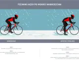 Rowerzysta w deszczu, techniki hamowania i wychodzenia z poślizgu. Jak na Strava, bezpiecznie pokonać mokrą trasę.