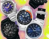 Collezione di orologi Seiko, tra cui un King Seiko e un diver, che mostrano il miglior movimento Seiko.