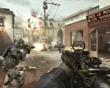 Żołnierze w akcji, wybuchy na ulicy, restauracja "Chez Le Poisson" w tle. To scena z najlepszego Call of Duty.