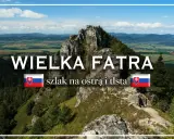 Wielka Fatra: malowniczy szlak na ostrą i tłustą górę. Widok na doliny i lasy.