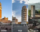 Torre di Pisa, Torre Guinigi a Lucca e Piazza del Campo a Siena: idee per cosa vedere a Lucca in 2 giorni e dintorni.