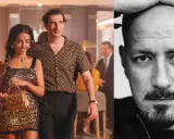 En scen från filmer med Tarik Saleh visar ett par som går på en fest. Bredvid syns en närbild på Tarik Saleh själv.