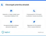 Obowiązki płatnika składek: opłacanie składek, przekazywanie danych, korygowanie błędów i zgłaszanie zmian do ZUS.