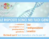 Scopri le tue predisposizioni genetiche con il Test Genetico Natrix Lab. Le risposte per la tua salute sono nei tuoi geni.