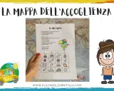 Una mappa per giocare e imparare, con simpatici disegni e un quiz per scoprire i gusti di ognuno.