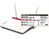 FRITZ!Box 7590 mit WLAN-Schlüssel 3779 8981 1562 8981 1234 für die Einrichtung von wpa/wep.