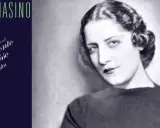 Paola Masino, autrice di "Racconto grosso e altri", ritratta con eleganza.