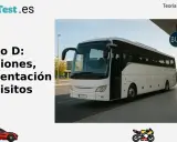Un autobús blanco espera en una parada. Aprende a conducir un autobús con el Permiso D.