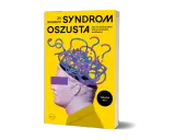 Okładka książki "Syndrom oszusta" Jill Stoddard. Stylizowana głowa z plątaniną myśli i znaków zapytania symbolizuje wewnętrzne wątpliwości.