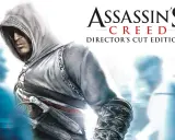 Assassin's Creed 1 spolszczenie. Altair w kapturze, z ukrytymi ostrzami, gotowy do akcji.