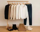 Styl basic: jak zbudować uniwersalną szafę? Poradnik