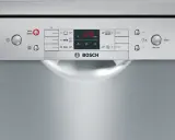 Panel sterowania zmywarki Bosch. Dowiedz się, jak zresetować urządzenie, naciskając przycisk "Reset 3 sec.".