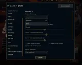 Ustawienia grafiki w League of Legends na Macu. Wybór technologii graficznej, prędkości kamery i trybu blokady kamery.