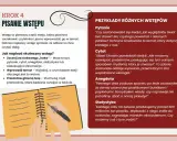 Jak napisać skuteczny wstęp do eseju? Poznaj przykłady: pytanie, cytat, anegdota, statystyka. Dobry wstęp to klucz do zainteresowania czytelnika.