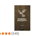 Ein Buchcover mit einem stilisierten Vogel, der eine Botschaft trägt, ähnlich einem ababil vogel. Titel: "Propheten-geschichten aus dem Weisen Koran".