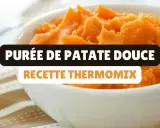 Un bol de purée de patate douce onctueuse, prête à être dégustée. Une recette facile à réaliser.