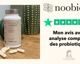 Flacon de probiotiques pour la flore vaginale, avec 9 souches et 32 milliards d'UFC. Avis complet sur les probiotiques.