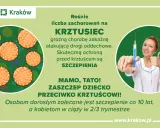 Rośnie liczba zachorowań na krztusiec, groźną chorobę układu oddechowego. Skuteczna ochrona to szczepienia. Zaszczep dziecko przeciwko krztuścowi!